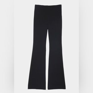 Theory Demetria Black Pull On dress Pants